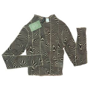 Sheer Long sleeve H&M Crop Top size XS Brand New